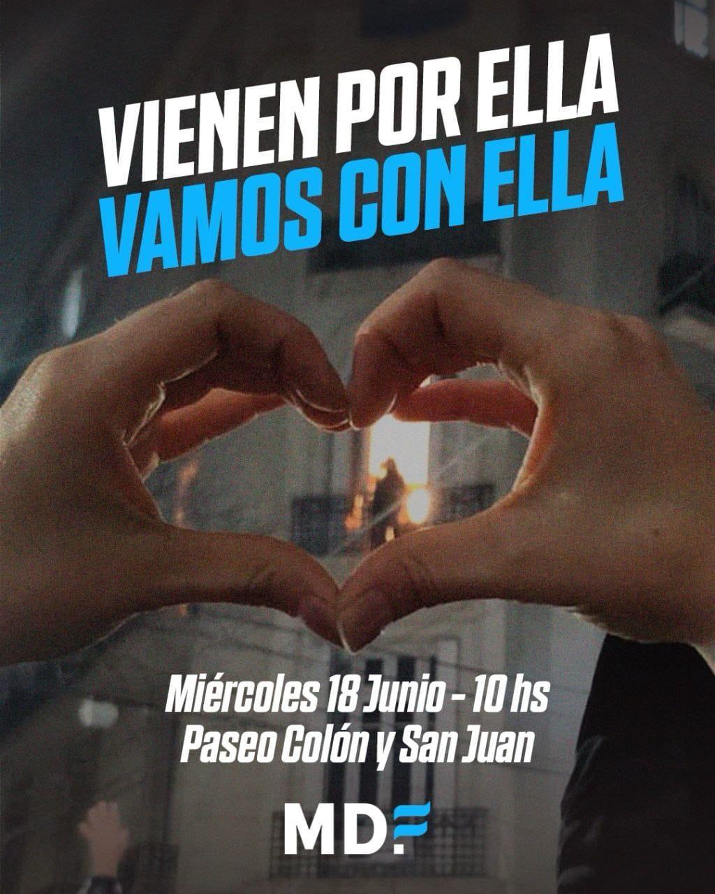 VIENEN POR ELLA VAMOS CON ELLA