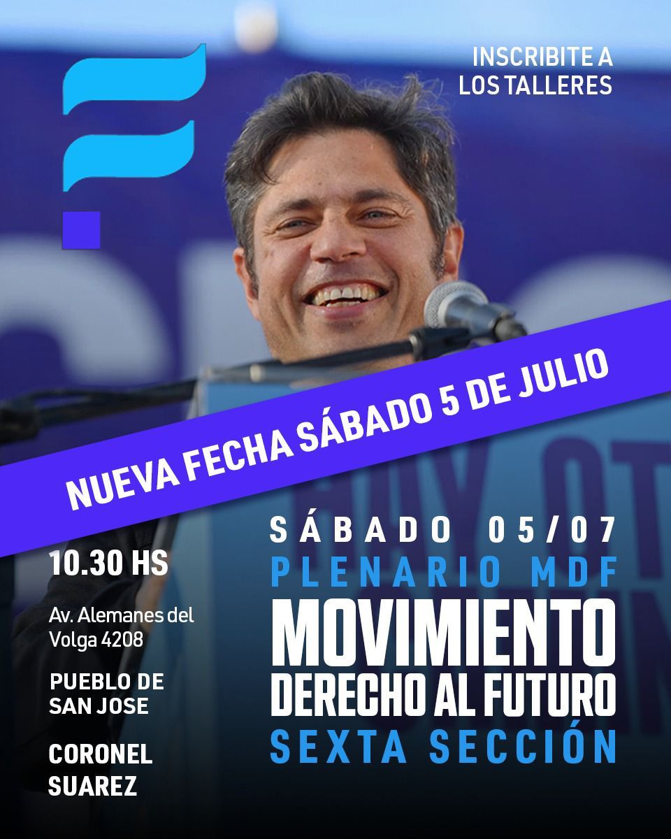 PLENARIO MOVIMIENTO DERECHO AL FUTURO